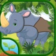 Programın simgesi: Animals Puzzle for Kids 2…