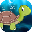 ไอคอนของโปรแกรม: Turtle Run: Ocean Adventu…