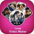Ikona programu: Love Video Maker With Son…