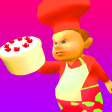 Chef Throws Cakes