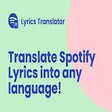 Ikon program: Spotify Lyrics Translator