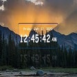 程序图标：Digital Clock