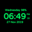 ไอคอนของโปรแกรม: Digital Clock