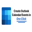 Text to Outlook Calendar