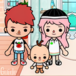 プログラムのアイコン：toca town boca Guia life …