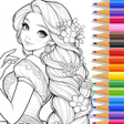 Programikonen: Princess Coloring: Colors…