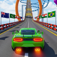 Иконка программы: Mega Ramp Stunt Car Game …