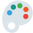 Ikon program: Material Color Palette