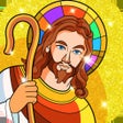 ไอคอนของโปรแกรม: Bible Coloring Book  Pain…
