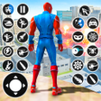 أيقونة البرنامج: Spider Rope Hero Mafia Cr…