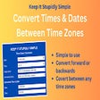 KISS Time Zone Converter