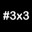 Programın simgesi: 3x3 minimalist time manag…