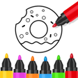 Иконка программы: Coloring and Drawing For …