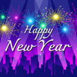 أيقونة البرنامج: Happy New Year SMS Greeti…