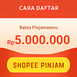 Ikon program: Shopee Pinjam Cara Daftar