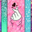Ícone do programa: Girl Glitter Wallpaper - …