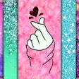 Girl Glitter Wallpaper - HD