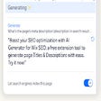 Icoon van programma: AI Generator for Wix SEO