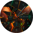 ไอคอนของโปรแกรม: Wear OS Watch Neon Shatte