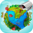 Ikona programu: Live Earth Map - Street V…