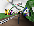 Symbol des Programms: London Underground