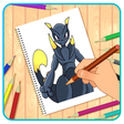 Ikona programu: How To Draw Mega Evolutio…