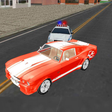 Traffic Police Car Driving 3D icon