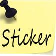 Иконка программы: Sticker widget