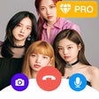 プログラムのアイコン：BlackPinK Fake call - Bla…