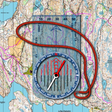 程序图标：Orienteering Compass & Ma…