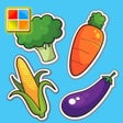 أيقونة البرنامج: Vegetables Cards