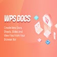 Programın simgesi: WPS Docs