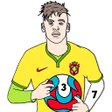 プログラムのアイコン：Football Players Paint by…