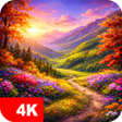 أيقونة البرنامج: Landscape Wallpapers 4K