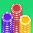 Coin Pile Stack 3D