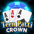 أيقونة البرنامج: Teen Patti Crown-Lucky Fo…
