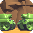 Tanks 3D for 2 players on 1 device - split screen