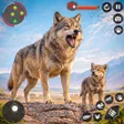 أيقونة البرنامج: Wolf Simulator Survival 3…