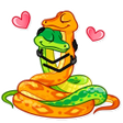 Snake Stickers WAStickerApps