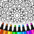 Icon of program: Mandala coloring book adu…