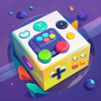 Cool play-mini game icon