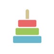 Tower of Hanoi - online puzzle