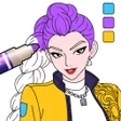 Icoon van programma: Braindot Color: Draw Mons…