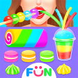 ASMR Rainbow Dessert Maker  Fun Games for Girls