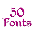 Icon of program: Fonts for FlipFont