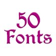 Fonts for FlipFont