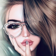 程序图标：Girls dp for WhatsApp : G…