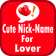 Ikon program: Cute NickName For Lover