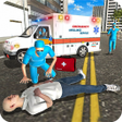 プログラムのアイコン：City Rescue Ambulance Dri…