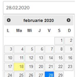 Programikonen: Custom Datepicker NMR